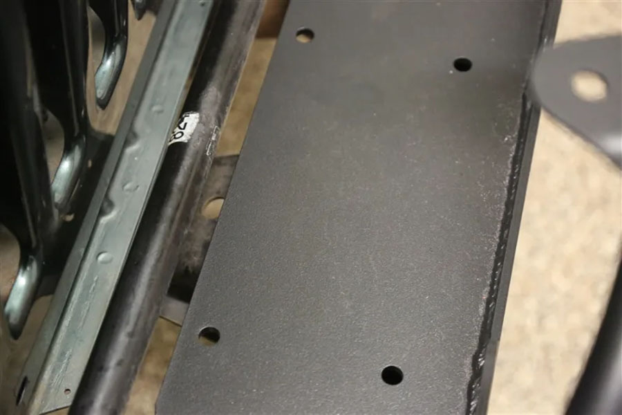 Rock Hard 4x4 Patriot Series Full-Width Front Bumper - CJ5/CJ7/CJ8/YJ/TJ/LJ