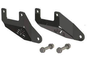 EVO Manufacturing Rear Swaybar Frame Tab Stiffener Gusset , Pair Black - JT