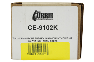 Currie Enterprises Front End Housing Johnny Joint Kit 