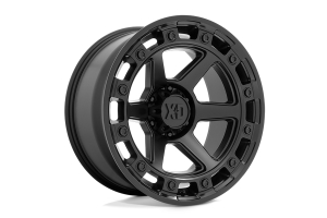 XD Series XD862 Raid Wheel, 20x10 5x5 - Satin Black (-18mm) - JT/JL/JK