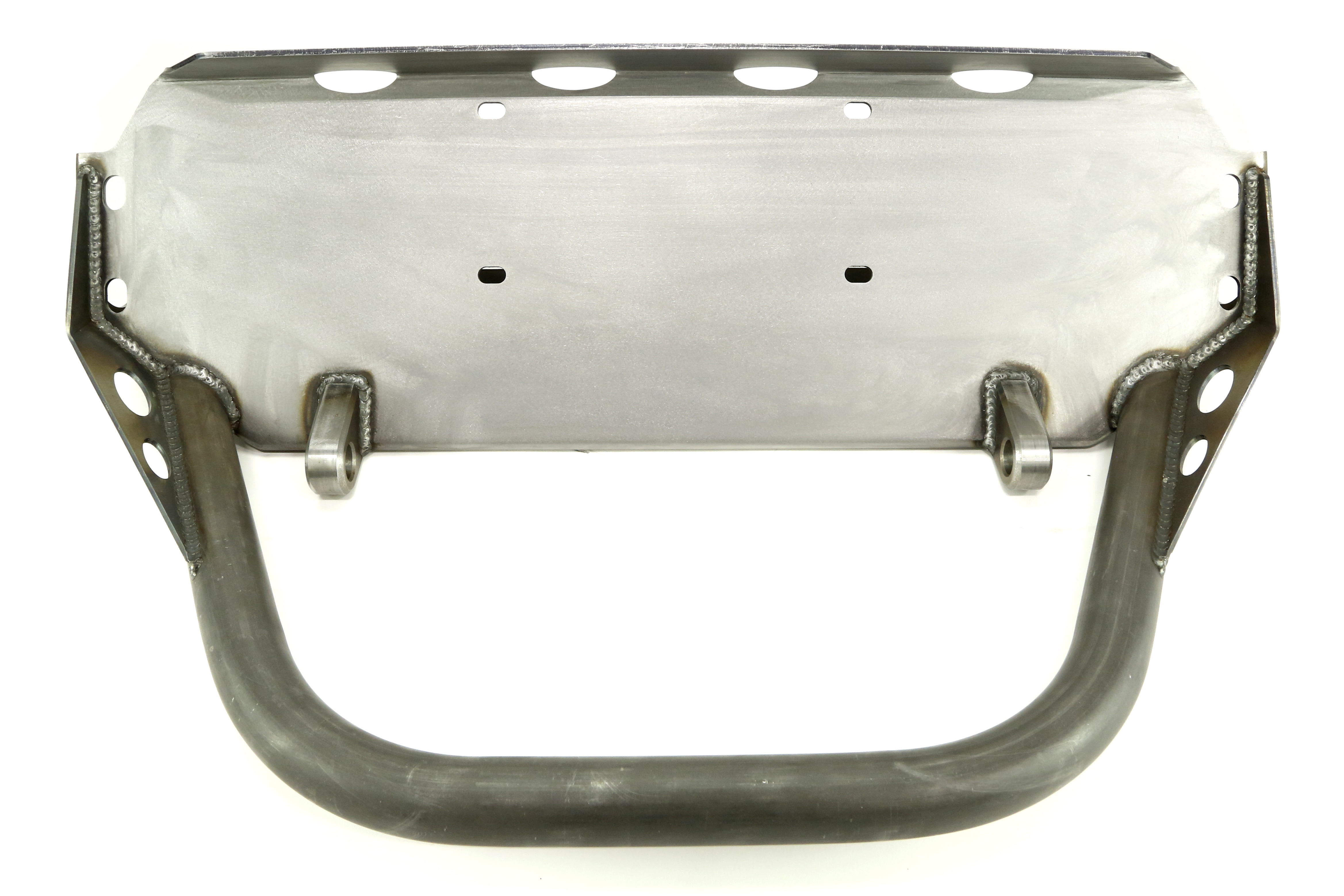 Poison Spyder BFH Front Bumper w/Shackle Tabs and Brawler Bar Bare - YJ