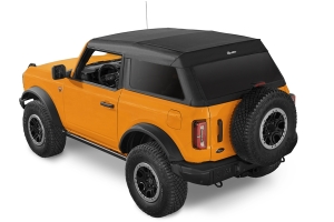 Bestop Trektop Slantback Soft Top - Black Twill - Bronco 2dr 2021+