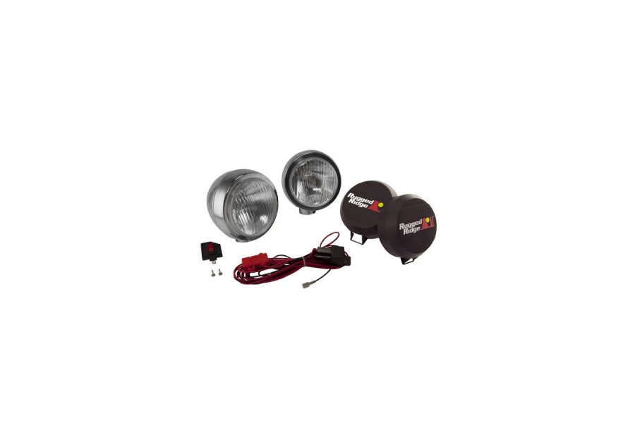 Rugged Ridge HID Fog Light Kit 6in Black 15206.51Northridge4x4