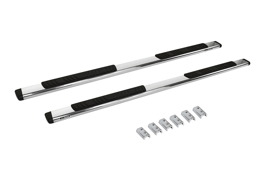 Go Rhino 5in OE Xtreme Low Profile Side Steps - Chrome - JT