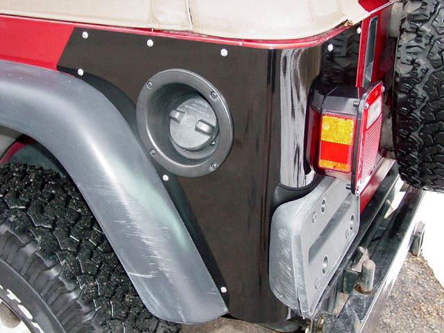 Poison Spyder Trail Corners Black - TJ
