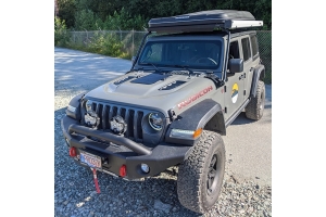 Cascadia 4x4 VSS Hood Solar Panel System - JT/JL Rubicon Only