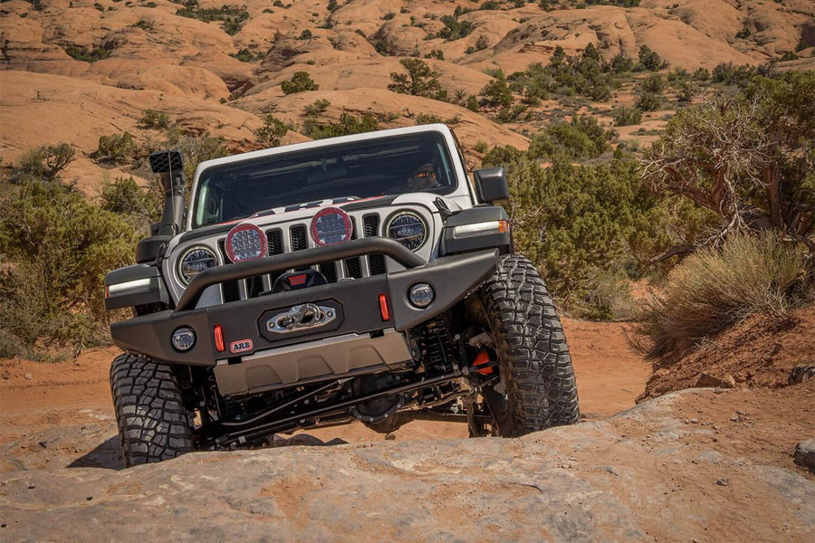 ARB Bondi Deluxe Front Bumper w/ Bar  - JL/JT Rubicon 