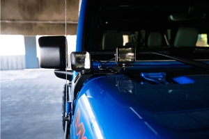 DV8 Offroad Dual Pod Light Cowl Mount Kit - JT Mojave / JL 392 Only