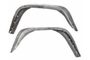 Motobilt Crusher 2in Rear Fender Flares - Bare - JK