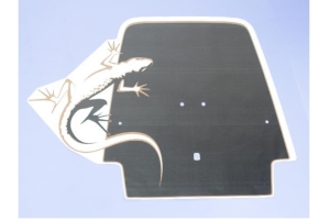Mopar Lizard Hood Decal - JK 07-12