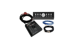 sPOD SourceLT w/Air Gauge and Amber LED Switch panel - JK 07-08
