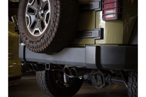 aFe Power Vulcan Series 2.5in Cat-Back Exhaust System - Black - JK 4Dr 3.6L/3.8L