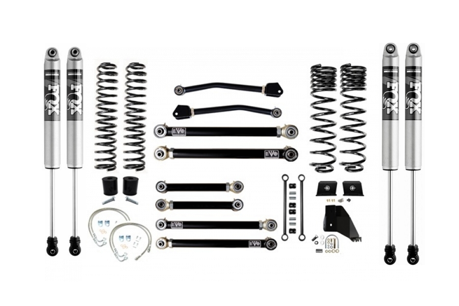 EVO Manufacturing 4.5in Enforcer Lift Kit, Stage 4 w/ Fox 2.0 Shocks ( Part Number: 3062S4-PKG)