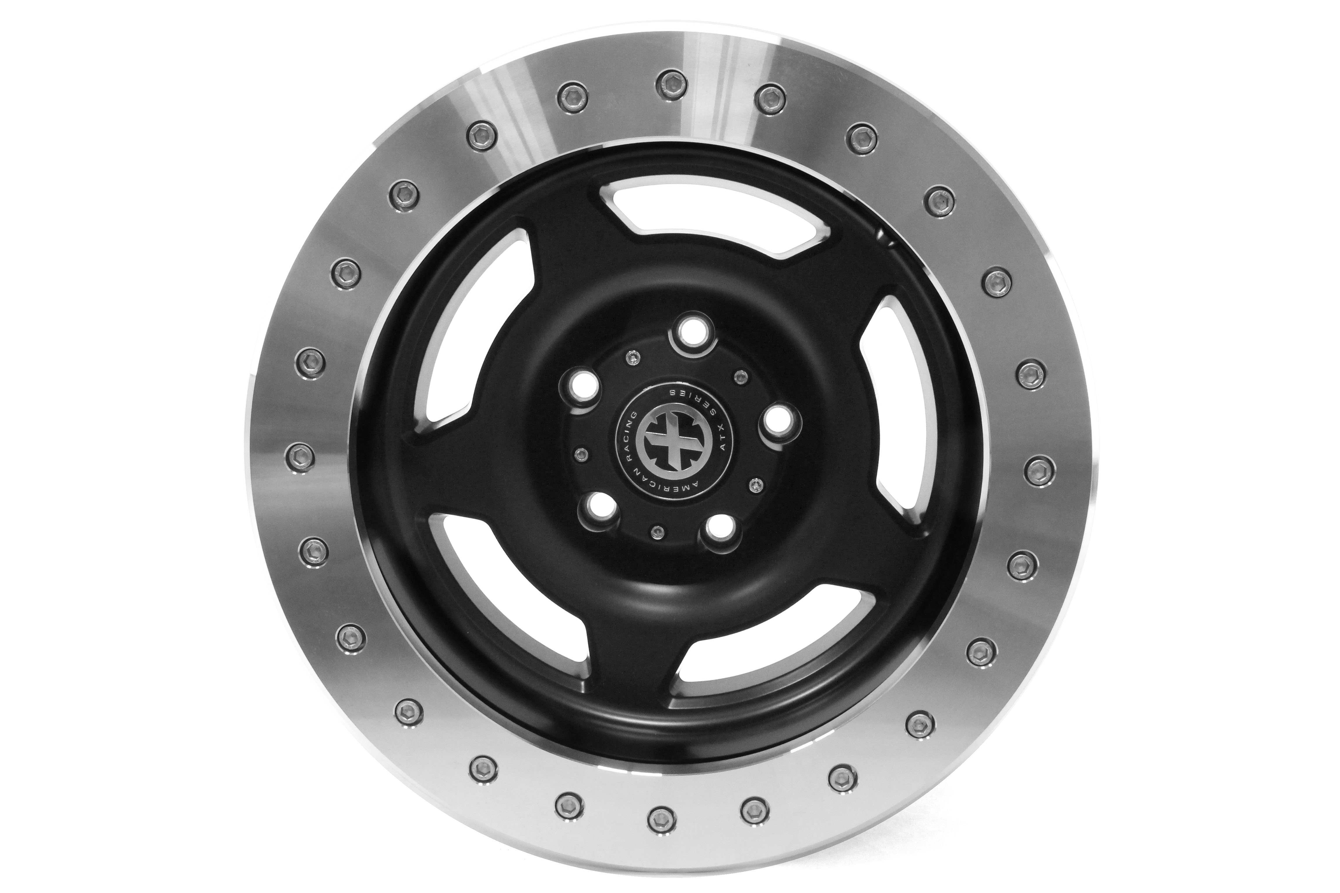 ATX Wheels Slab Beadlock Wheel Satin Black 17x9