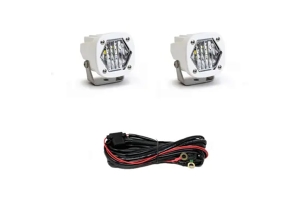 Baja Designs S1 Wide Cornering LED Light Pods, White - Pair 