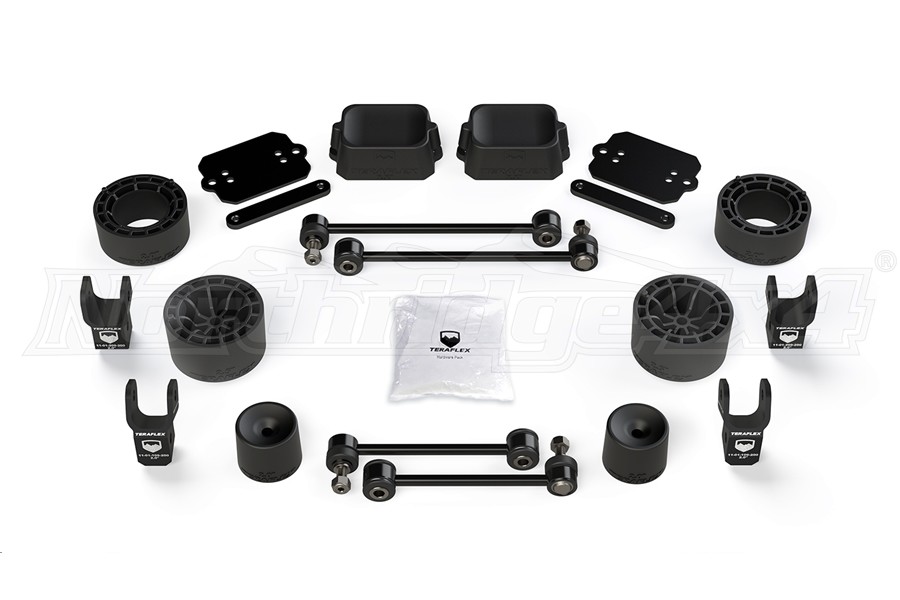 Teraflex 2.5in Performance Spacer Lift Kit w/ Shock Extensions - JL 2Dr Rubicon Only