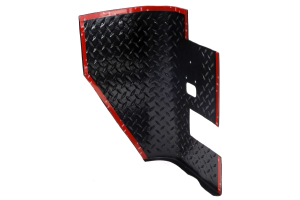 Rugged Ridge Rear Corner Guards Black - TJ