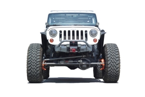 VKS Fab Felon Front Bumper - Winch Hoop - JK