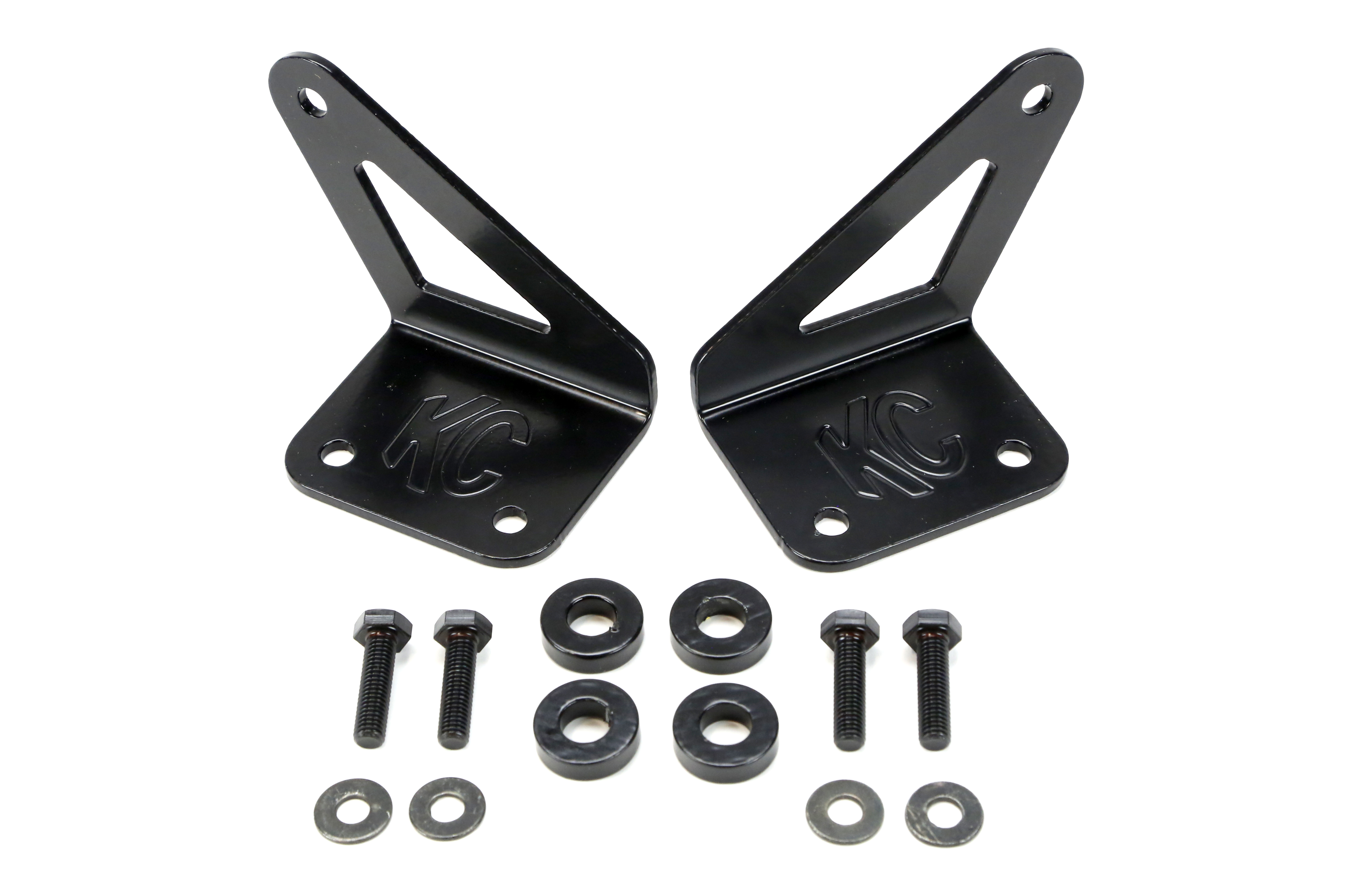 KC HiLiTES C30 LED Bar and Hood Mount  - JK