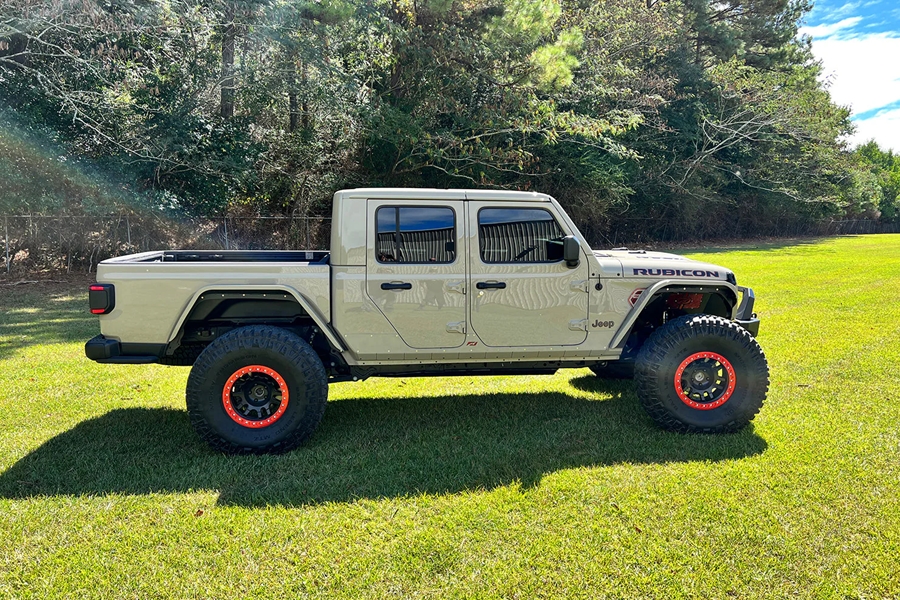 Motobilt Aluminum Rear Highline Fenders - Bare - JT 