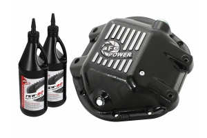 AFE Power Differential Cover for Dana 44 - Black w/Gear Oil - JK/LJ/TJ