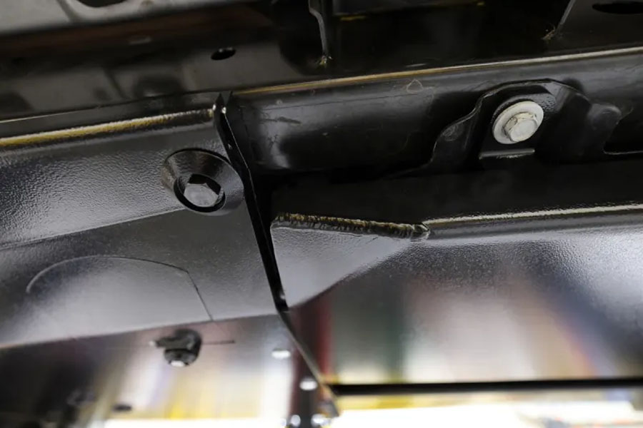 Rock Hard 4x4 Aluminum Complete Bellypan Skid Plate System w/ Dual Crossmembers - JT Diesel