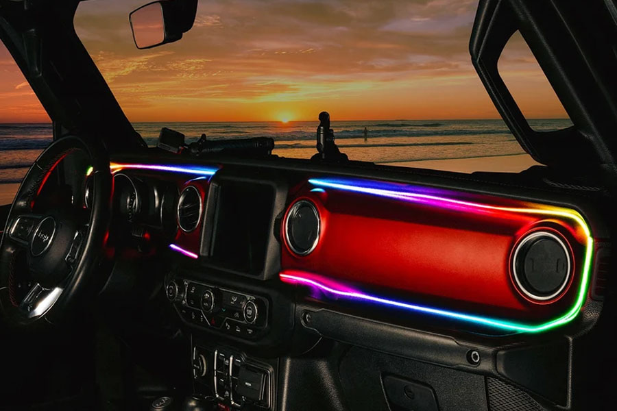 Oracle Dynamic ColorSHIFT LED Interior Dash Board Kit - JL/JT 2018-23