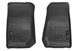 Husky Liners Weatherbeater Front Floor Liners Black Front Row - JK 2007-13