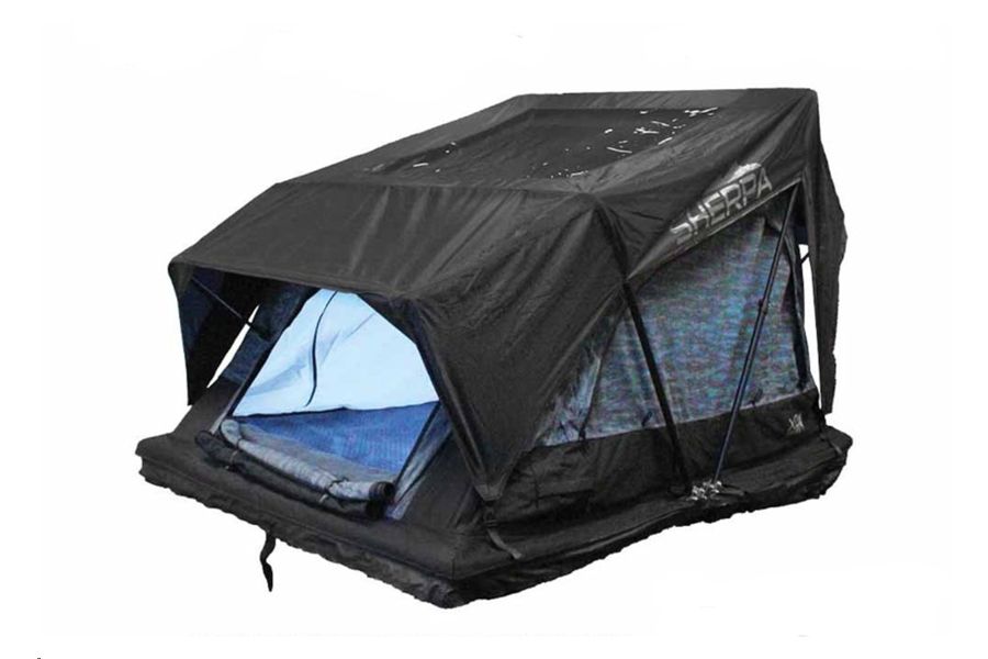Overland Vehicle Systems XD Sherpa S4S Hybrid Roof Top Tent - Black/Blue
