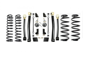 EVO Manufacturing 2.5in Enforcer Lift Kit w/Shock Extensions Stage 3 - JL