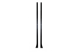 EVO Manufacturing B-Pillar Rockskin Black - JK 4dr