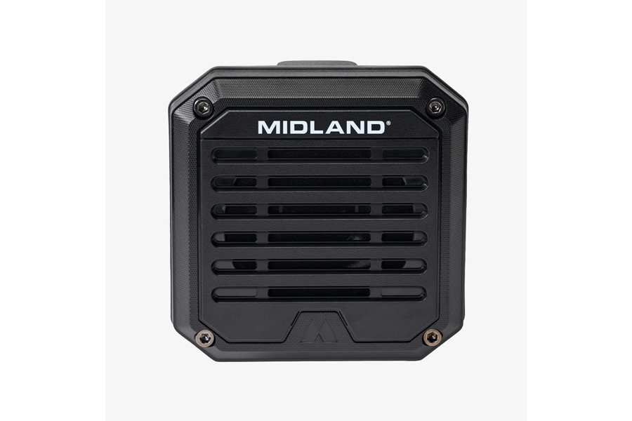 Midland Amplified External Speaker w/ AI Noise Cancellation