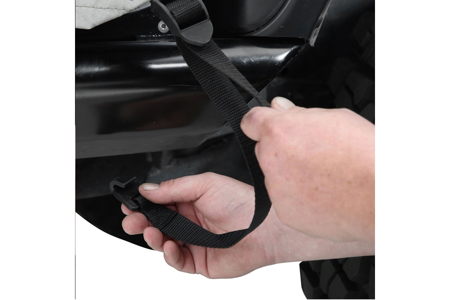 Smittybilt Cab Cover, Gray - JL 4dr