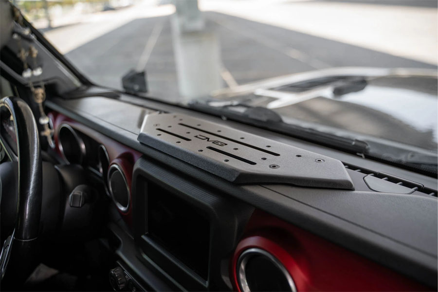 DV8 Offroad Device Dash Mount V2 - 2018-23 JL/ 2020-23 JT