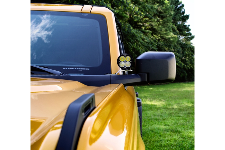 Motobilt A-Pillar LED Light Mount  - Bronco 2021+