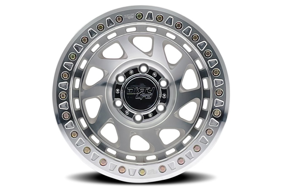 Dirty Life 9313 Enigma Race Beadlock Wheel 17x9 5x5 12mm Offset Machined   - JT/JL/JK