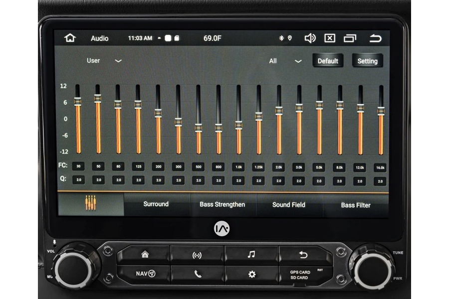 Insane Audio Multimedia 9in Head Unit w/ Navigation  - JT/JL
