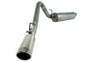 MBRP Installer Series Cat-Back Exhaust System, Aluminized Steel - TJ 1997-99