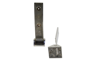 Kentrol Tailgate Hinge Set - Polished Silver  - JK 