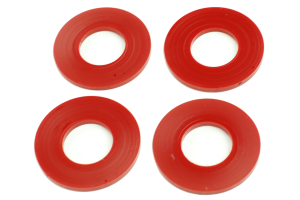 Daystar D-Ring Isolators and Washer Kit Red