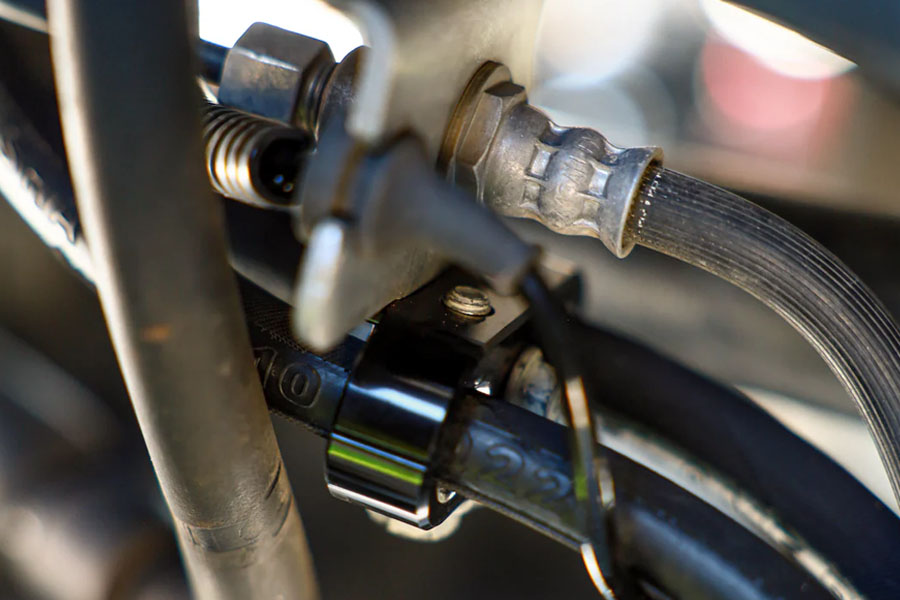 Apex Performance TSR - Hydraulic Hose Mount to OE Brake Line Bracket - JL/JT
