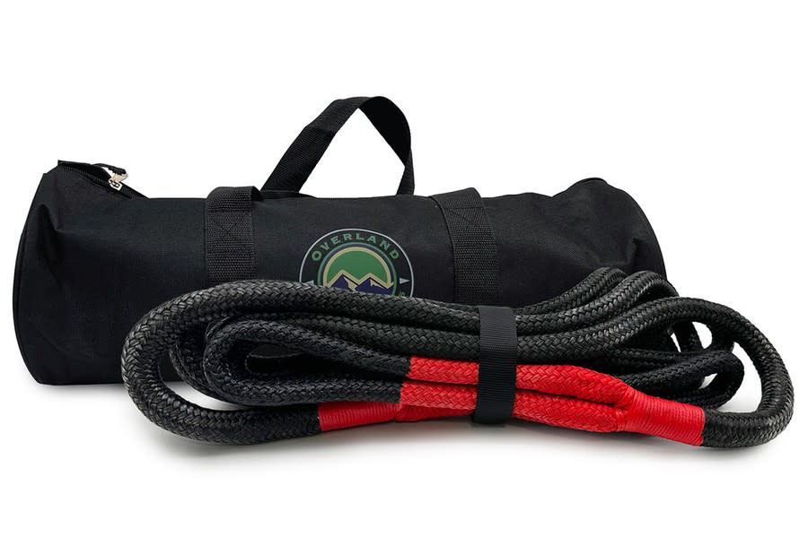 Overland Vehicle Systems Brute Kinetic Recovery Rope 0.625in x 20ft - Storage Bag Included