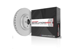 Power Stop Evolution Coated Rotor, Rear  - JK