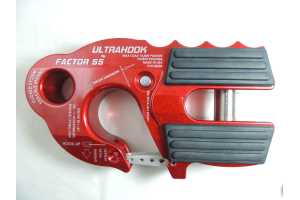 Factor 55 Ultrahook Winch Hook, Red