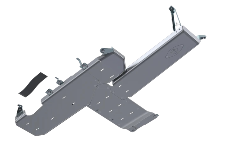 Artec Industries Full Bellypan Skid Plate w/ Oil Door - Aluminum - JL 2Dr 2.0L