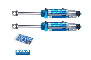 King Shocks 2.5 OEM Performance Series Front Shocks w/Piggy Back Reservoir 0-2in Lift - JK