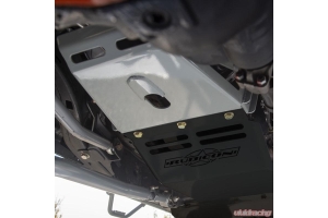 Rubicon Express Oil Pan Skid Plate - Black - JT/JL 4Dr 3.6L