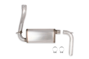 Hooker Blackheart 2.5in Axle-Back Exhaust Kit w/ Muffler - JL 3.6L