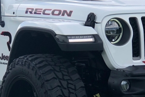 RECON Front Fender Light OLED DRL - Clear  - JL/JT