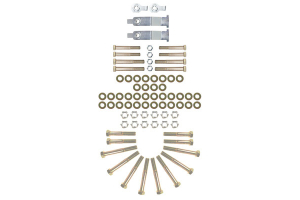 Synergy Complete UCA, LCA and Track Bar Hardware Kit - JK